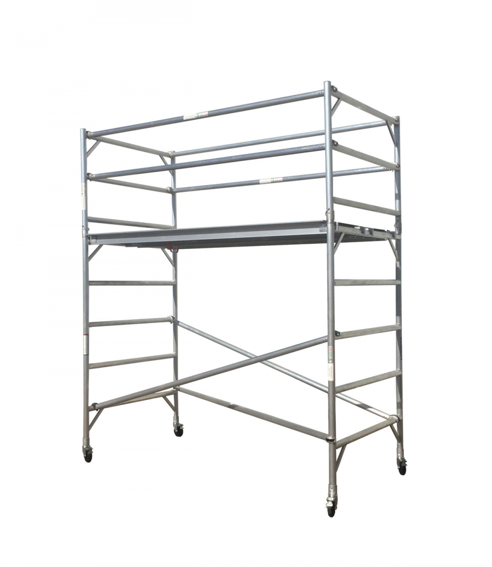 Mobile Scaffold Tower 3M Aluminium Double Width Australia
