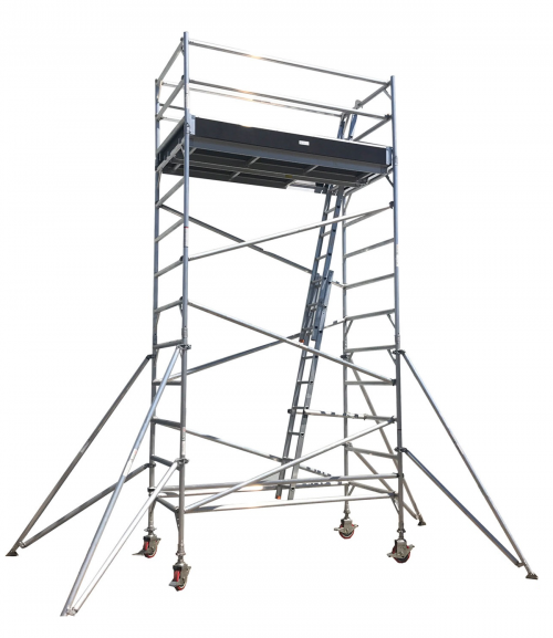 Mobile Scaffold Tower 5M Aluminium Double Width Australia