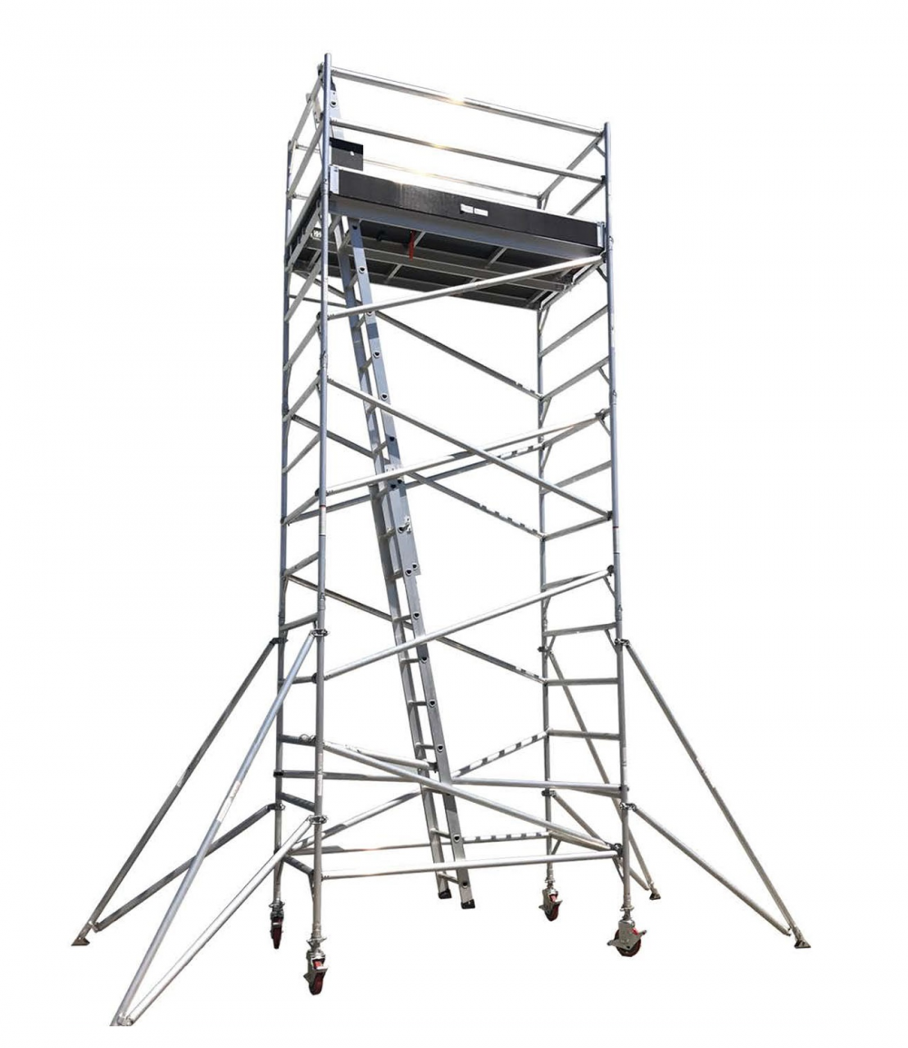 Mobile Scaffold Tower 6M Double Width Aluminium Australia
