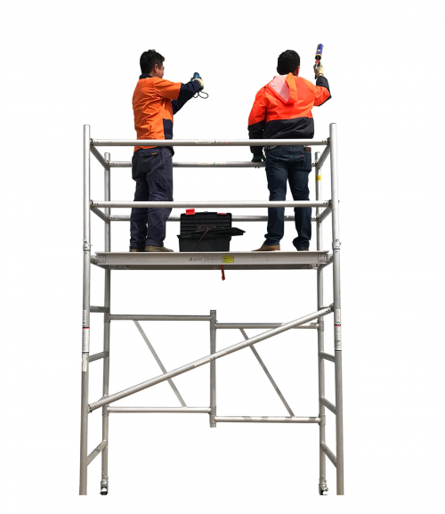 Mobile Scaffold Tower Aluminium 3M Single Width Australia - Full Set