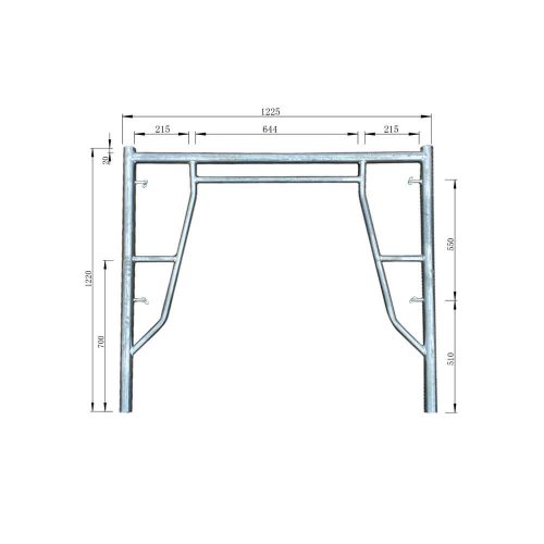 1200x1225mm frame spec