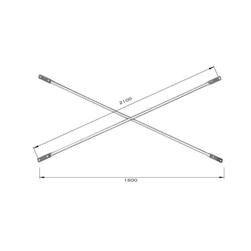 2.1m A Frame Cross Brace specs