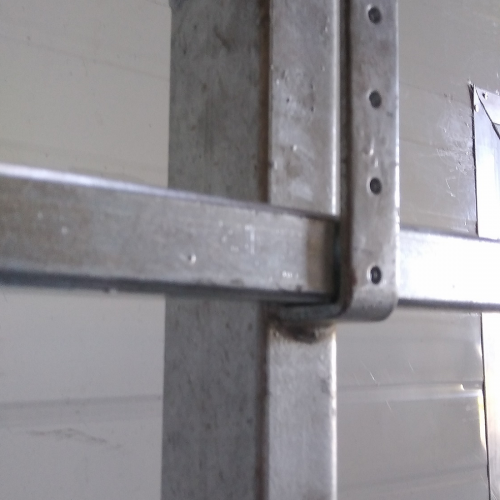 Scaffolding Safety Guardrail Post