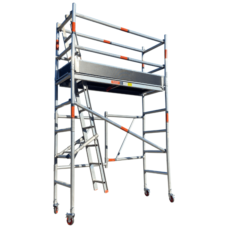 Mobile Scaffold Tower Aluminium 3M Single Width Australia - Full Set